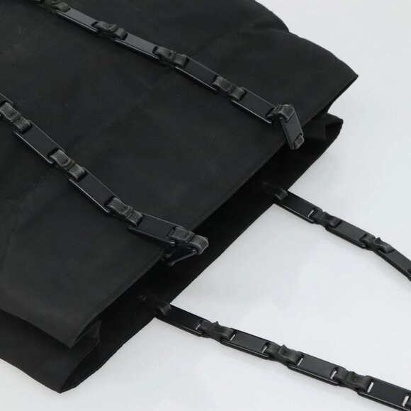 PRADA Tote Bag Nylon Black Auth ti2918 - Picture 7 of 16